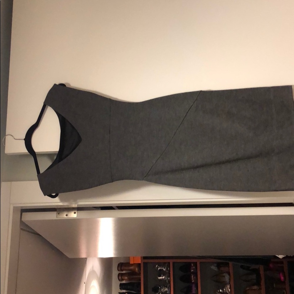 Diane von furstenberg grey dress